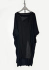 Oversized Drop Shoulder Layered Dress | Rundholz