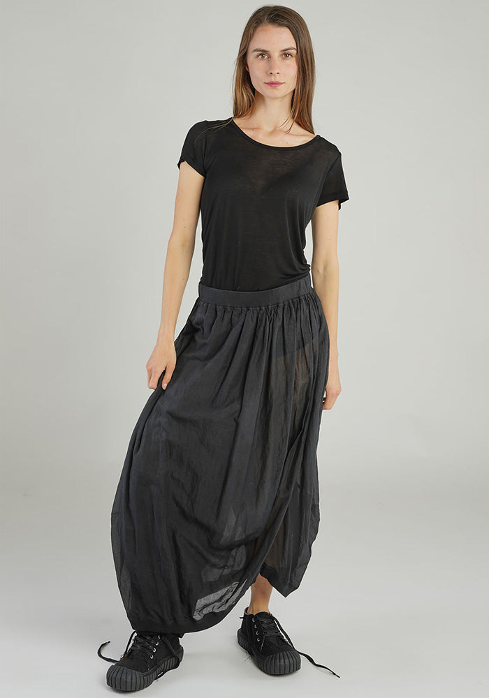 Semi-Sheer Layered Bubble Skirt | Rundholz