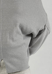 High Neck Draped Shimmer Knit Top