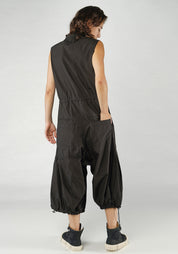 Pleat Details Full Leg Jumpsuit