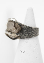 Sterling Prong Set Herkimer Ring - December Thieves