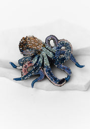 Day Octopus Embroidered Pin - December Thieves