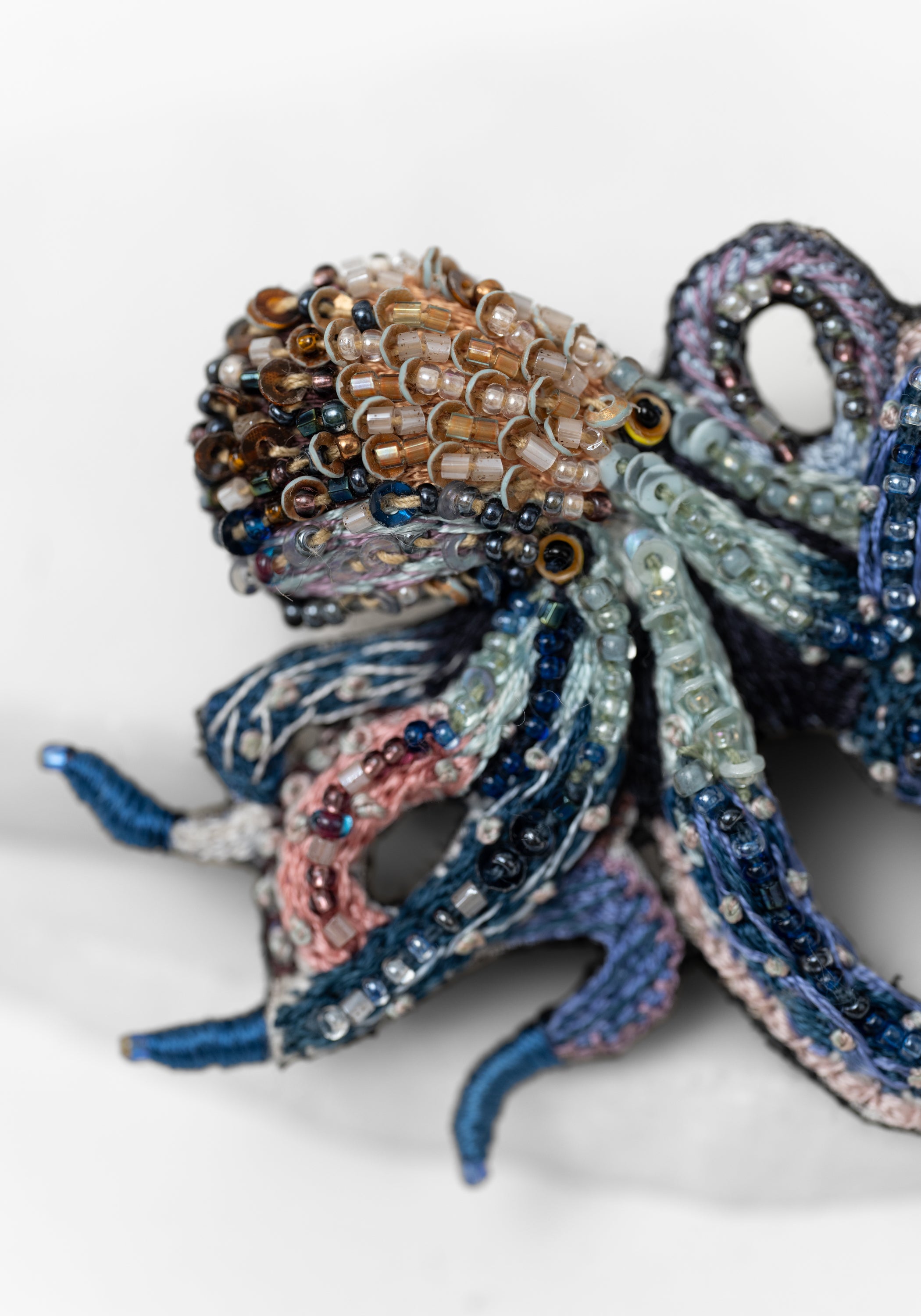 Day Octopus Embroidered Pin - December Thieves