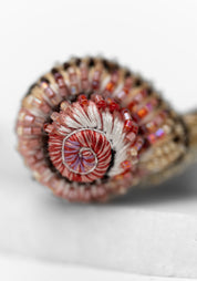 Blinking Snail Embroidered Pin - December Thieves