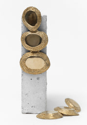 Brass Brine Earrings