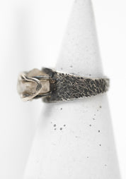 Sterling Bar Set Herkimer Ring - December Thieves