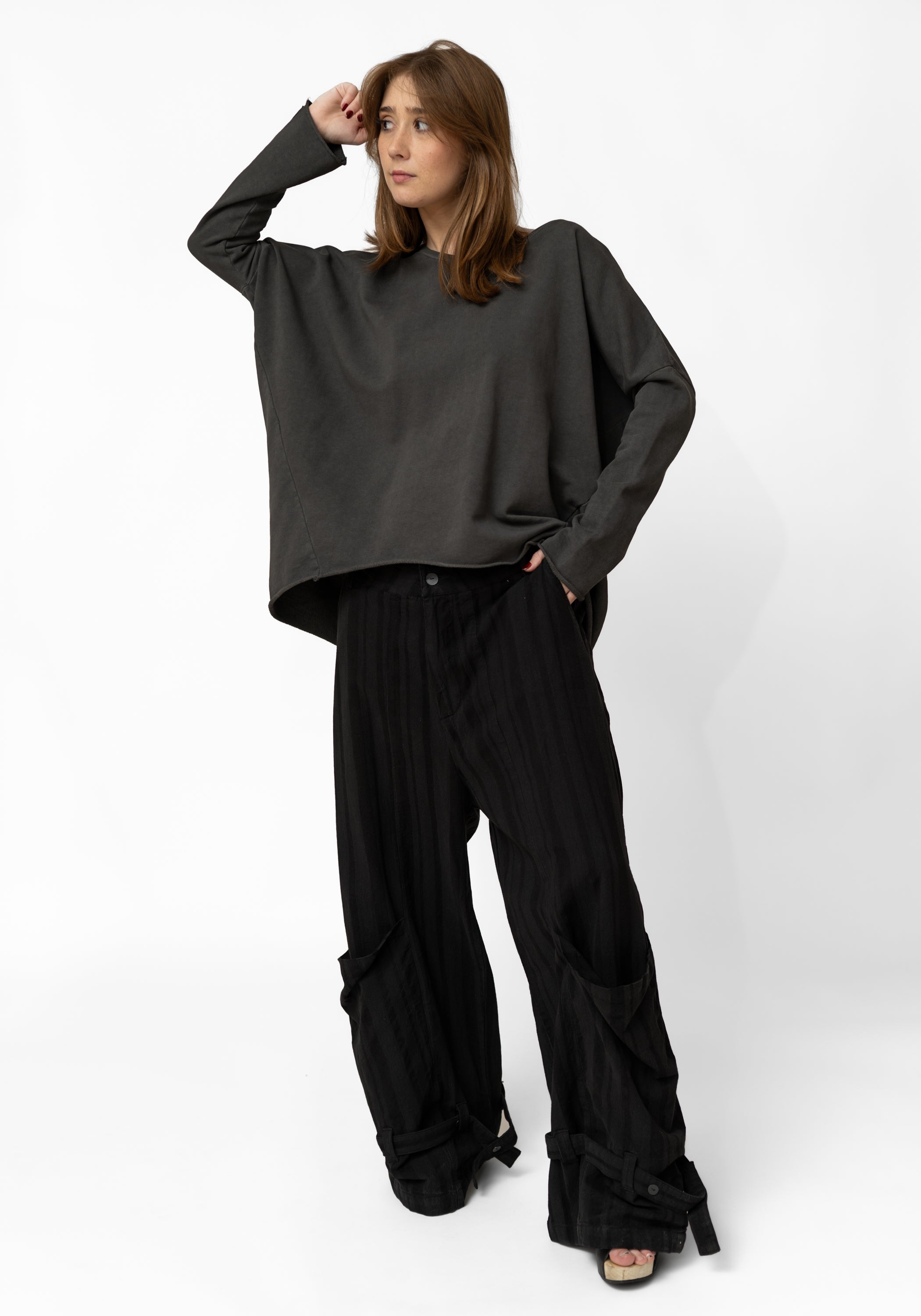 Oversized Drop Shoulder Sweatshirt - December Thieves
