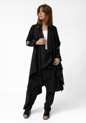 Strap Detail Jersey Wrap Jacket - December Thieves
