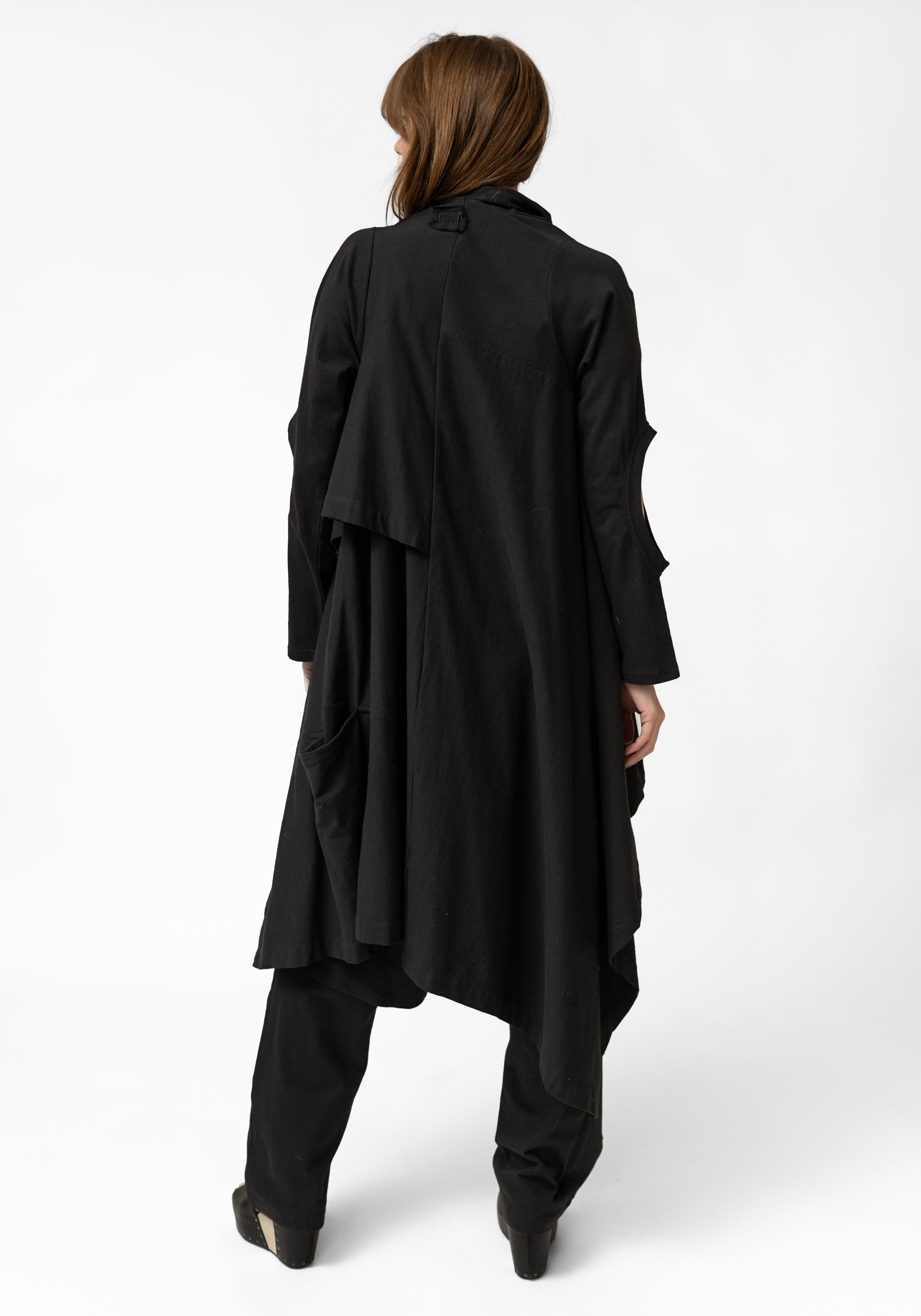 Strap Detail Jersey Wrap Jacket - December Thieves
