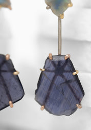 14k-18k Gold Iolite Drops