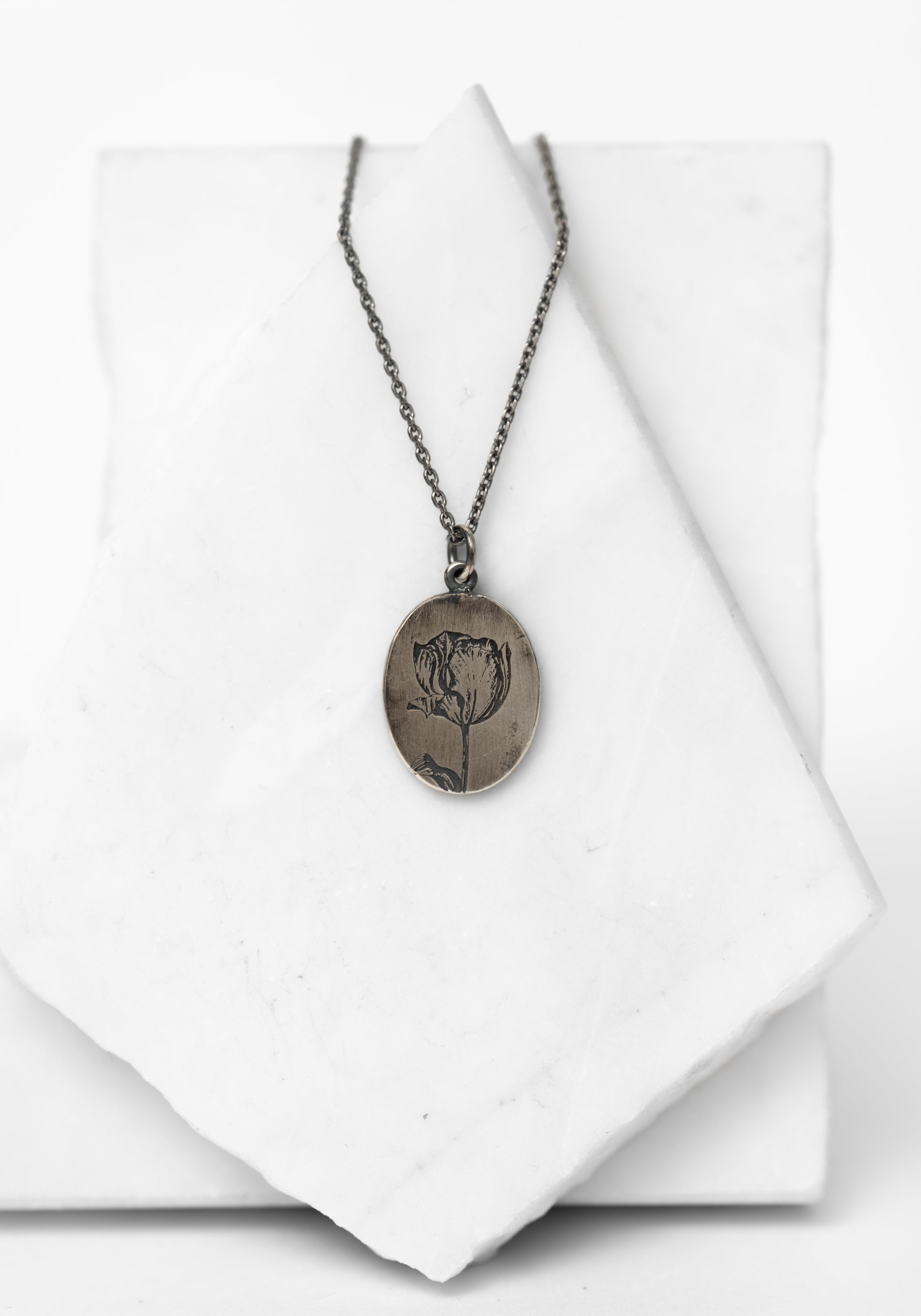 TG003080 'Beautiful Eyes' Sterling Pendant Necklace - December Thieves