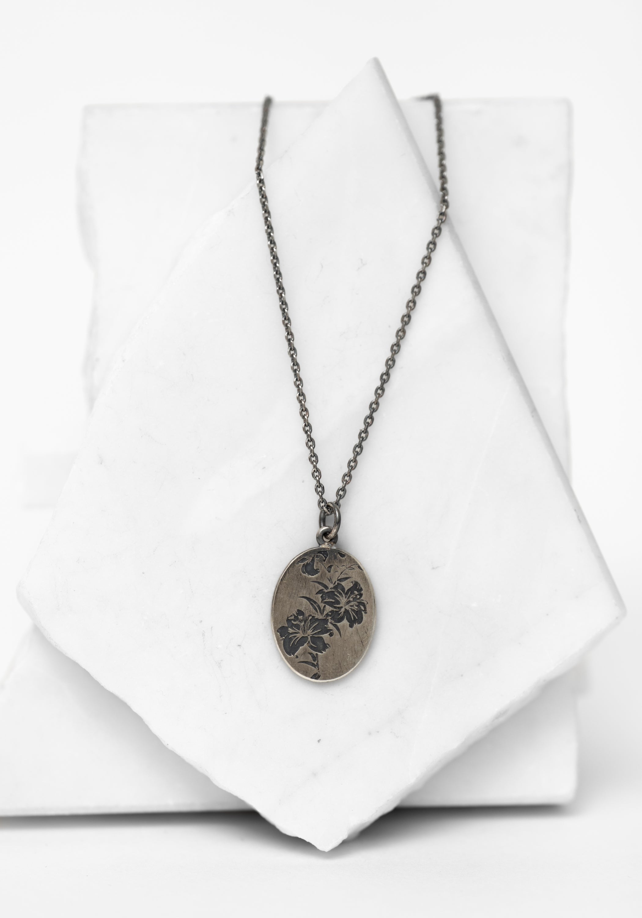 'Profound Devotion' Sterling Pendant Necklace - December Thieves