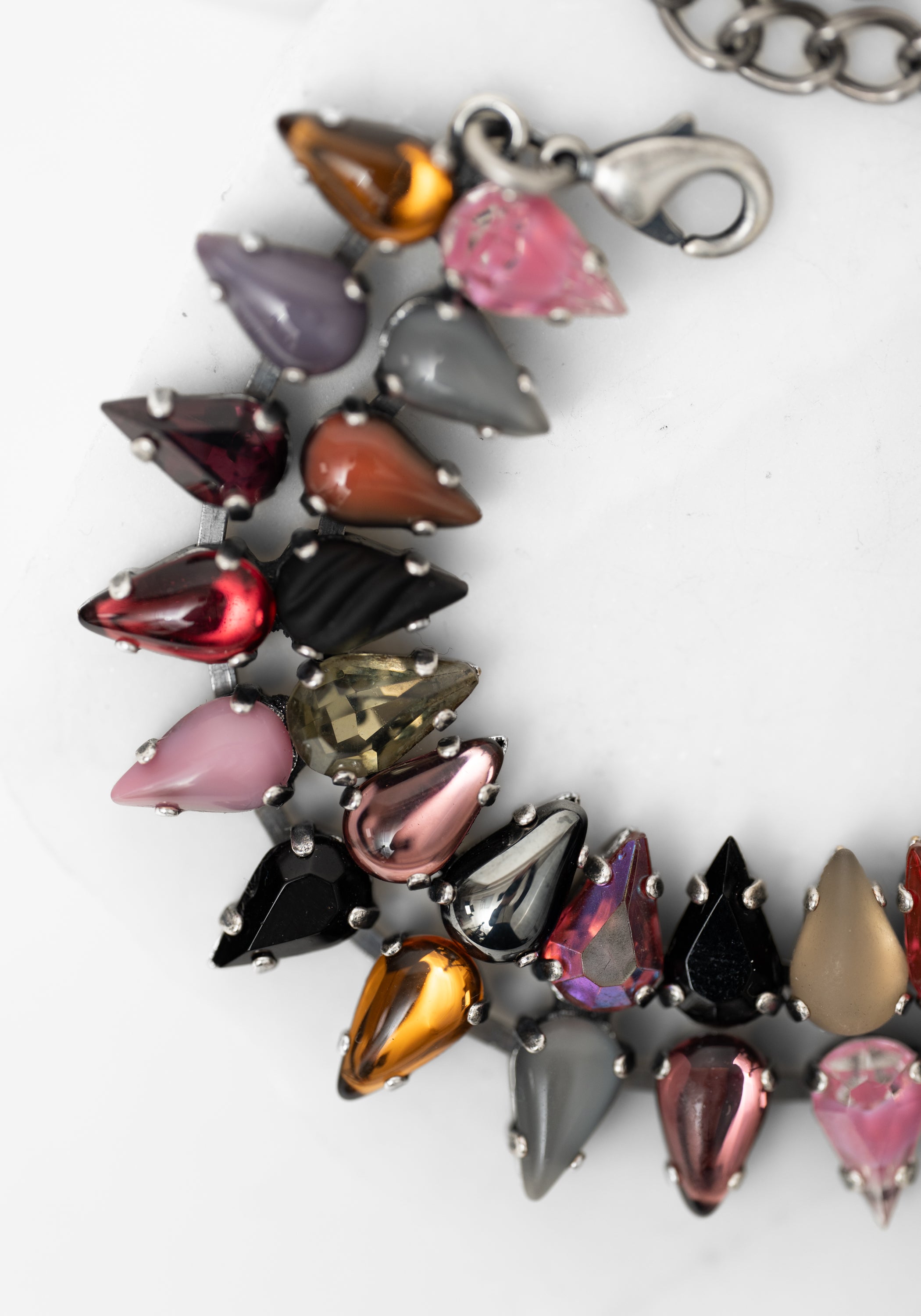 Sterling Plated Double Mini Fang Bracelet