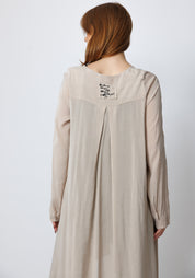Swissa Oversized Asymmetric Ruffle Detail Tunic Blouse