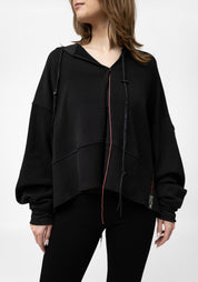 Klimt Embroidered Back Hooded Sweatshirt - December Thieves