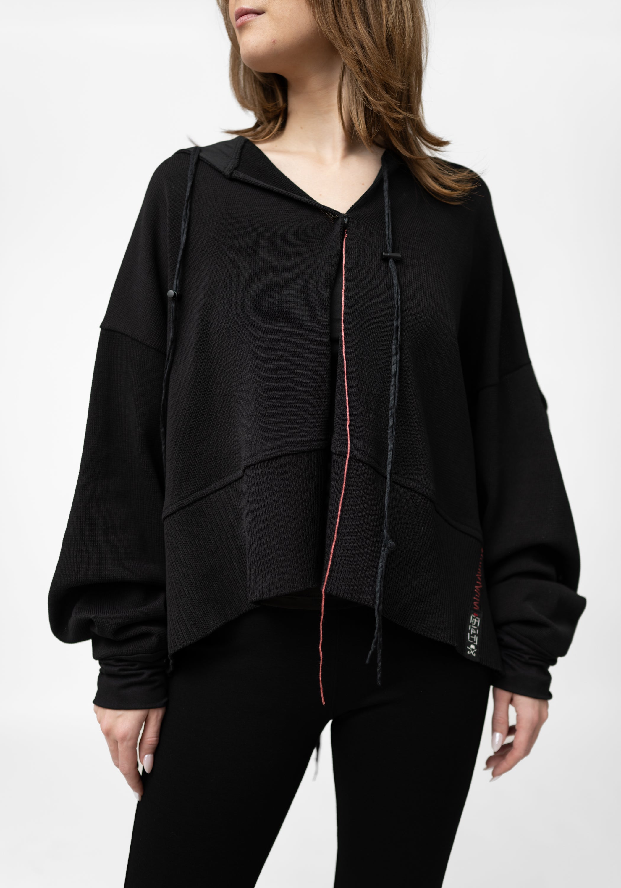 Klimt Embroidered Back Hooded Sweatshirt - December Thieves