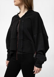 Klimt Embroidered Back Hooded Sweatshirt - December Thieves