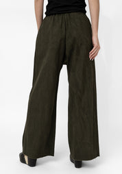 Olive Twill Raw Edge Pant - December Thieves