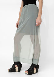 Grey Mesh Skirt - December Thieves