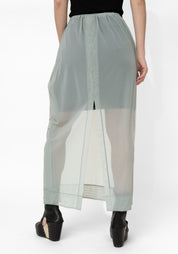 Grey Mesh Skirt - December Thieves