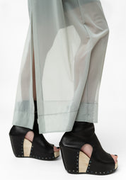 Grey Mesh Skirt - December Thieves
