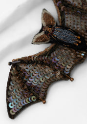 Long Eared Bat Embroidered Pin - December Thieves