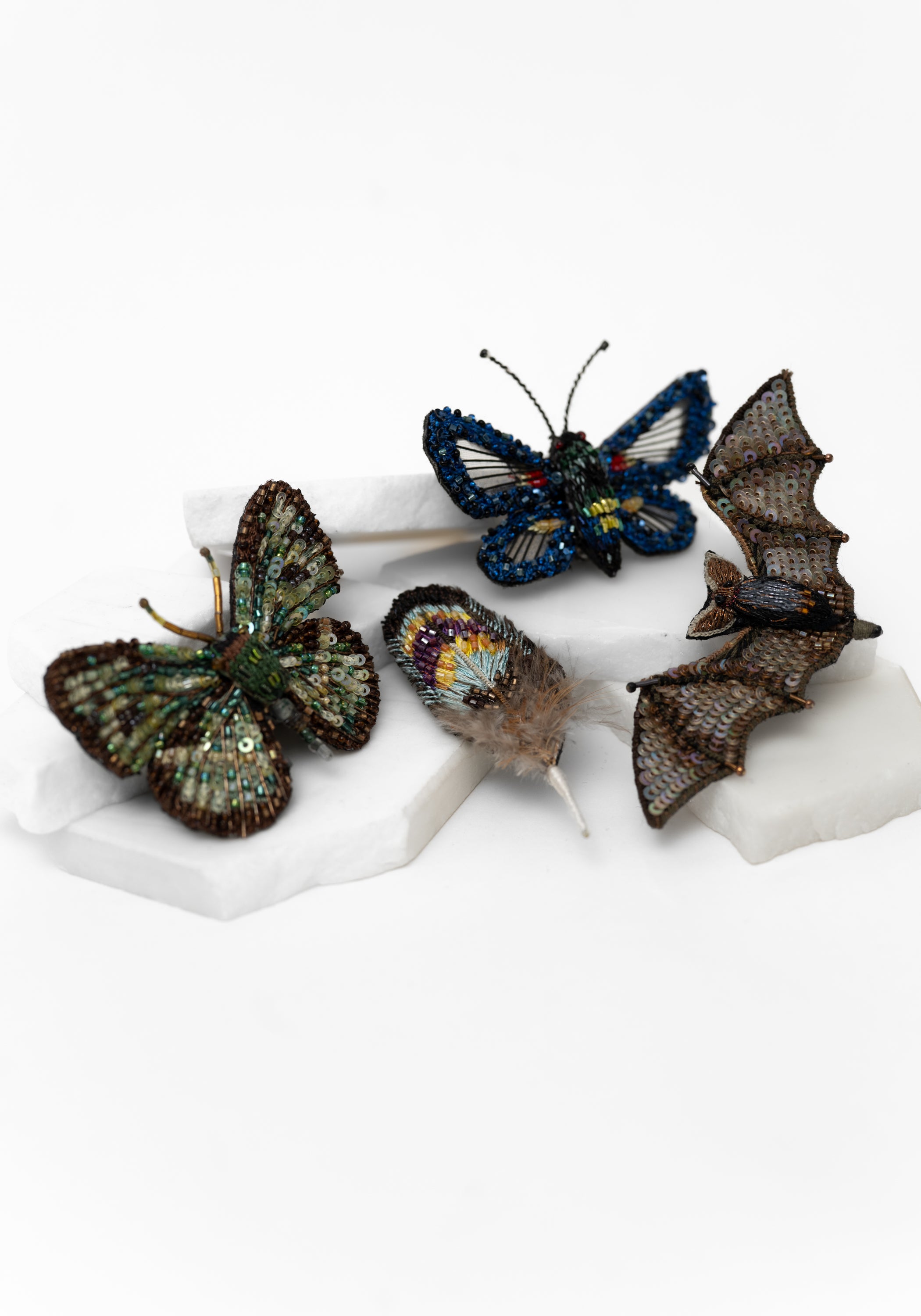 Long Eared Bat Embroidered Pin - December Thieves