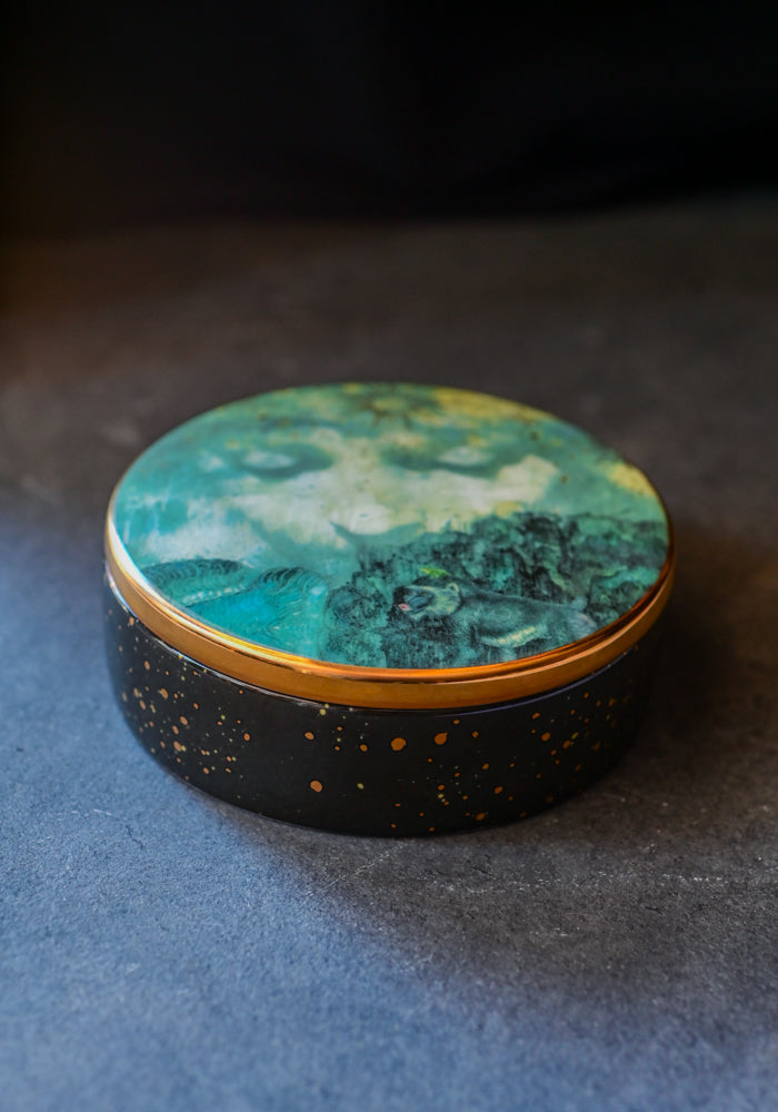 She Dreams Ceramic Trinket Box