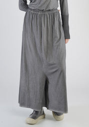 Wide Leg Low Drop Seat Pants in ERASER