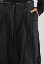 Extreme Drop Seat Pleat Detail Pants - December Thieves