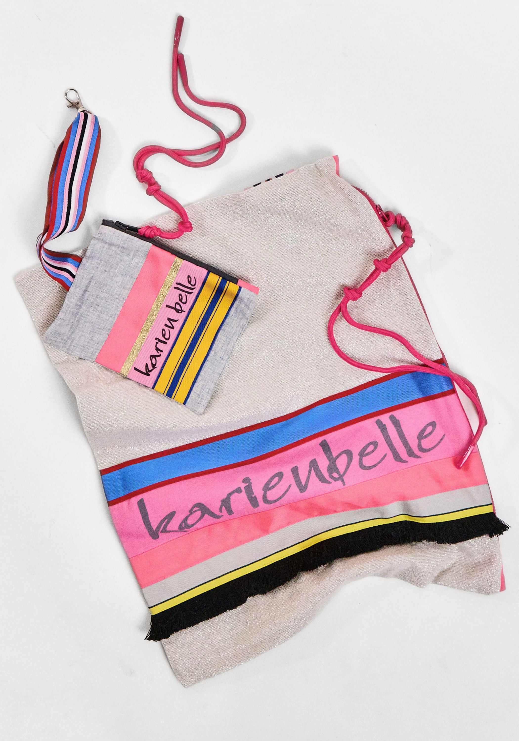"Stillness" Embroidered Wool Poetry Scarf - December Thieves