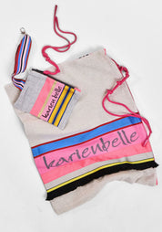 "Your Smile" Embroidered Wool Poetry Scarf - December Thieves