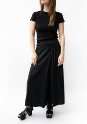 Wrap Detail Wide Leg Pants