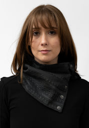 Black Lace Snap Cowl - December Thieves