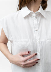 Sleeveless Boxy Blouse - December Thieves