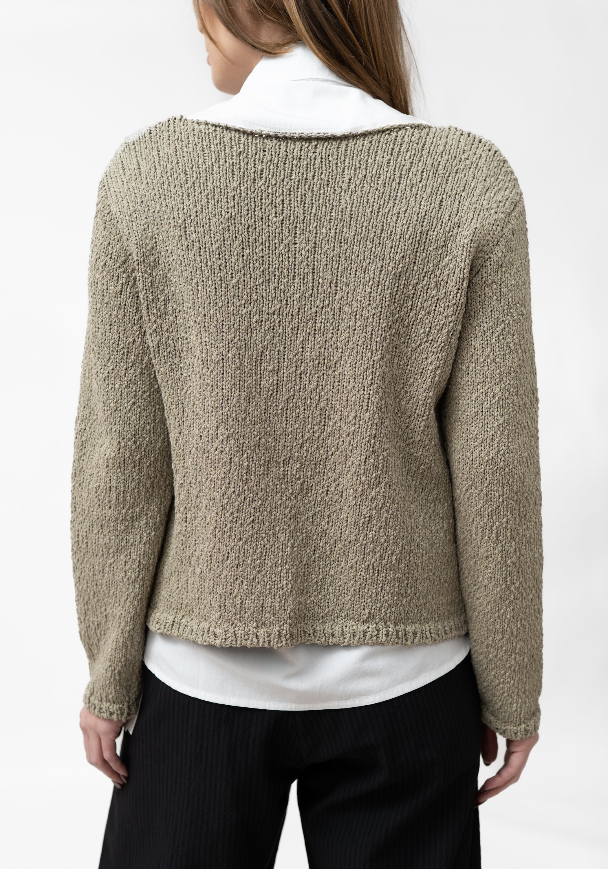 Oversized Asymmetric Knit Cardigan - December Thieves