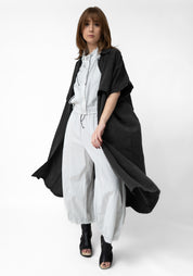 Sleeveless Button Front Trench Jacket - December Thieves