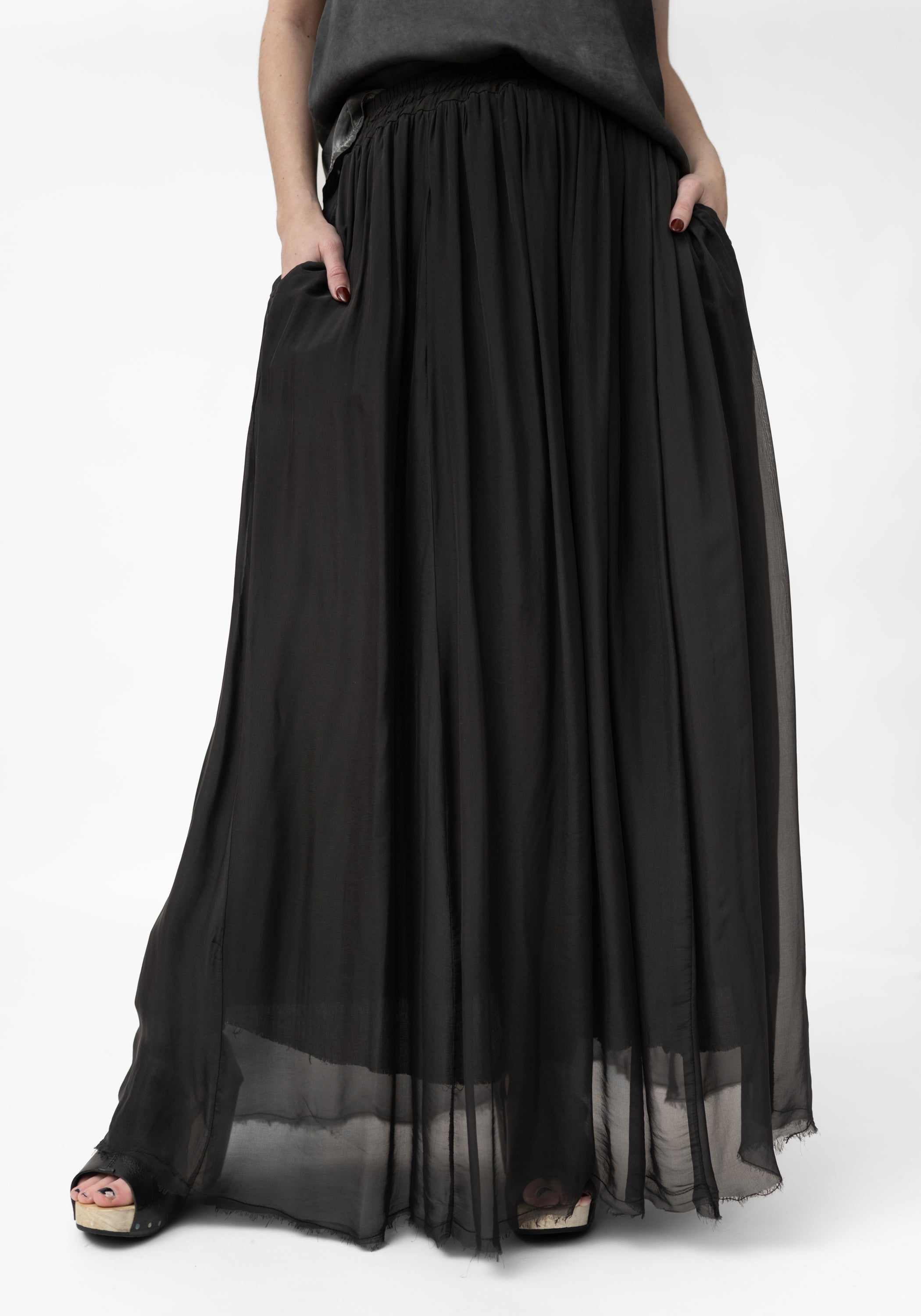 Gathered Maxi Skirt - December Thieves