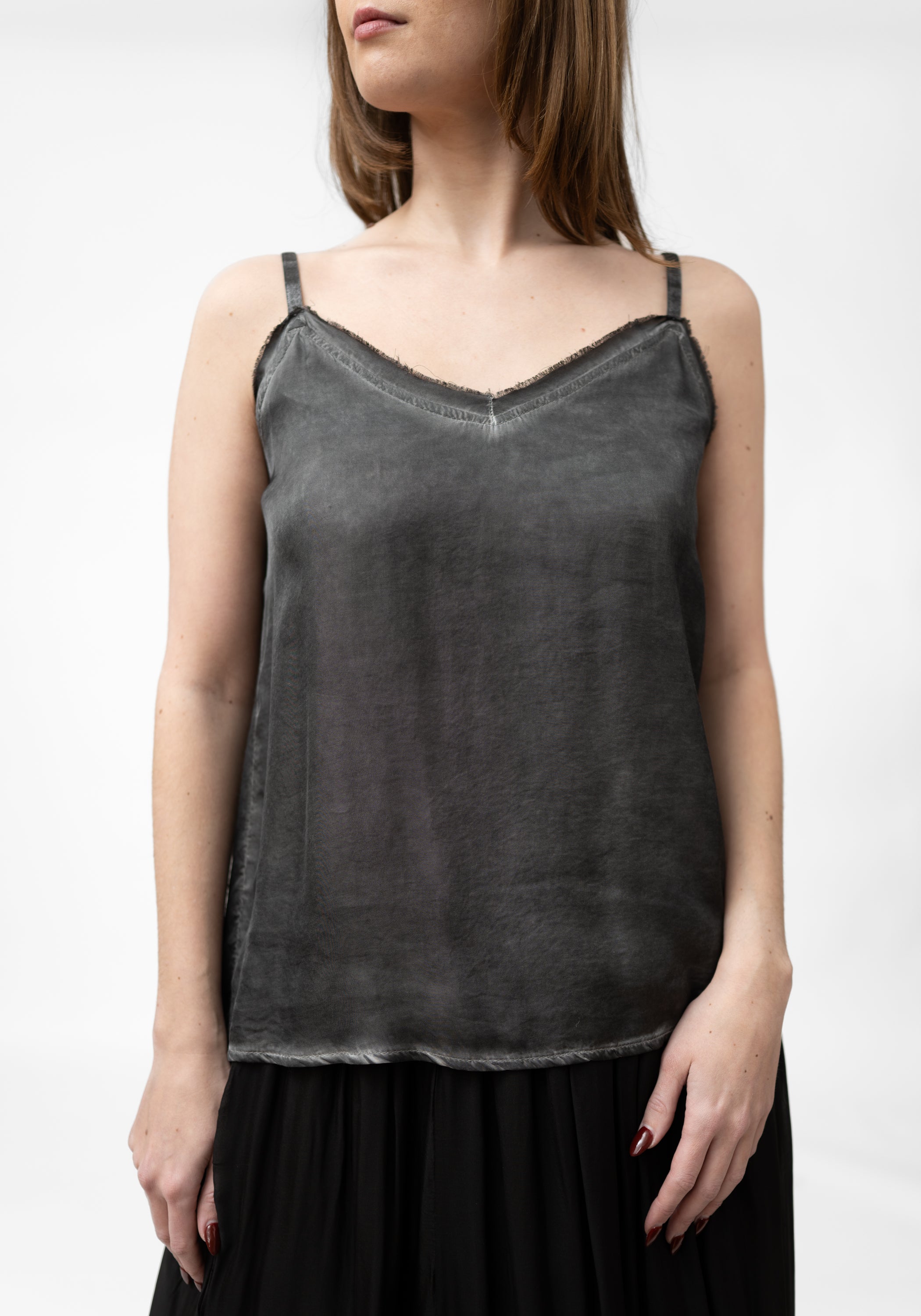 Strappy Satin Tank - December Thieves