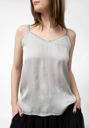 Strappy Satin Tank - December Thieves
