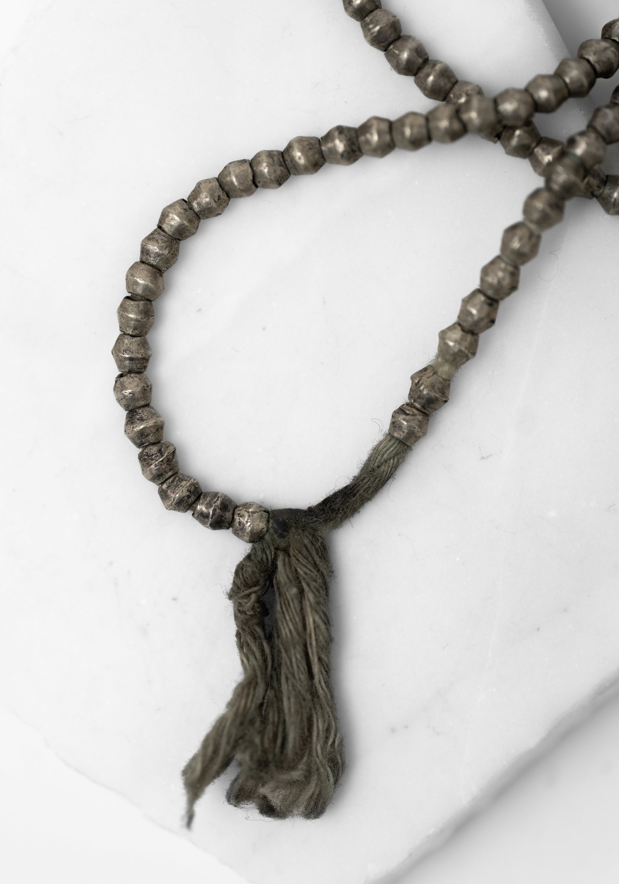 Iron Meteorite and Trade Beads Necklace - December Thieves