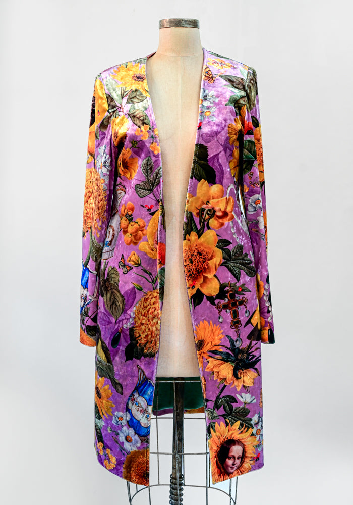 Velvet Sunflower Kimono