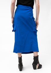 Pocket Detail Stretch Pencil Skirt