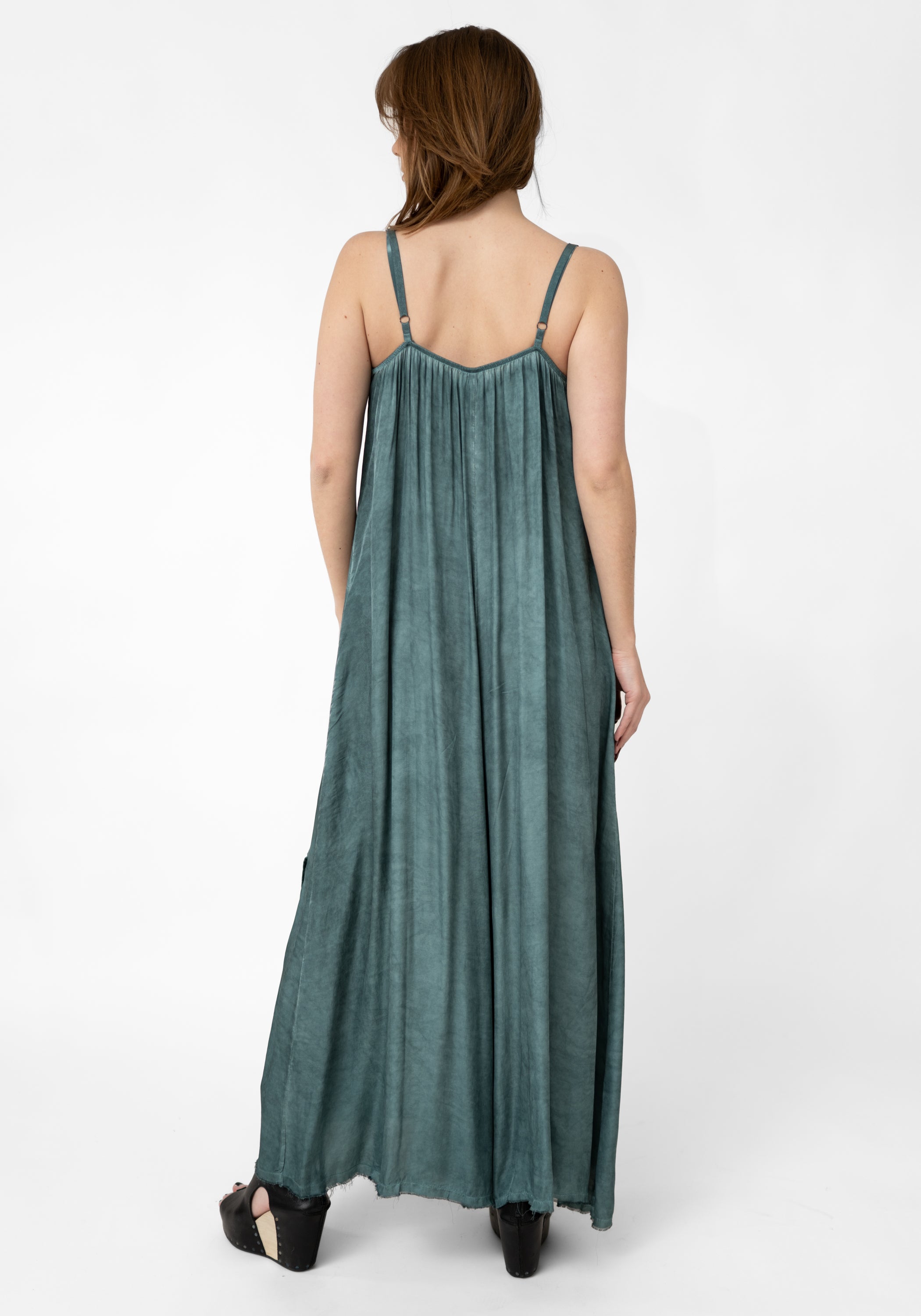 Wide Leg Cargo Pocket Strappy Jumpsuit - December Thieves