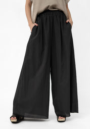 Double Layered Wide Leg Pants - December Thieves