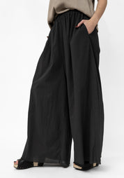 Double Layered Wide Leg Pants - December Thieves