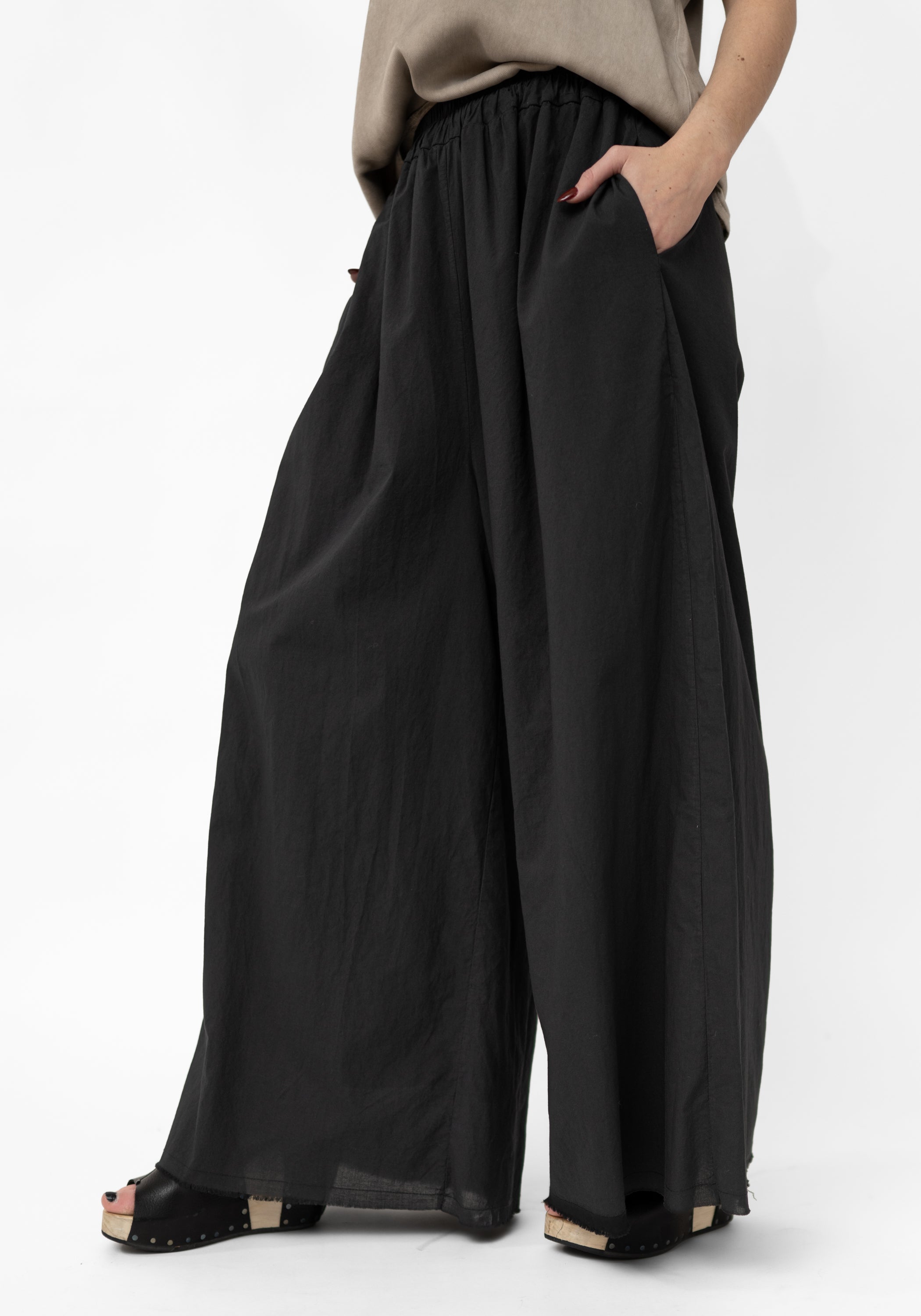 Double Layered Wide Leg Pants - December Thieves