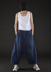 Drop Seat Denim Pants