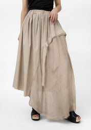 Asymmetric Layered Maxi Skirt - December Thieves