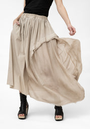 Asymmetric Layered Maxi Skirt - December Thieves